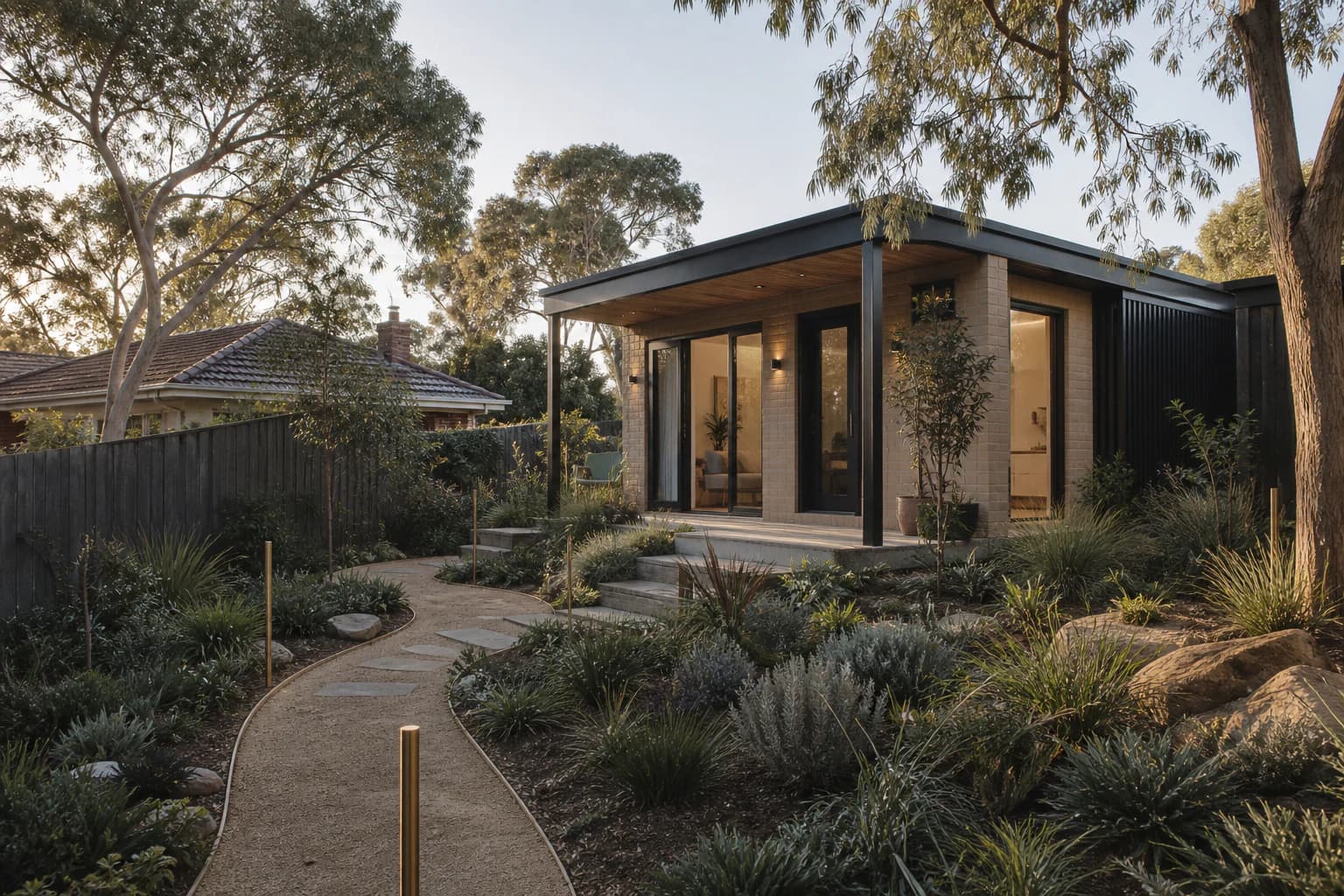 Concept visualisation — a backyard secondary dwelling