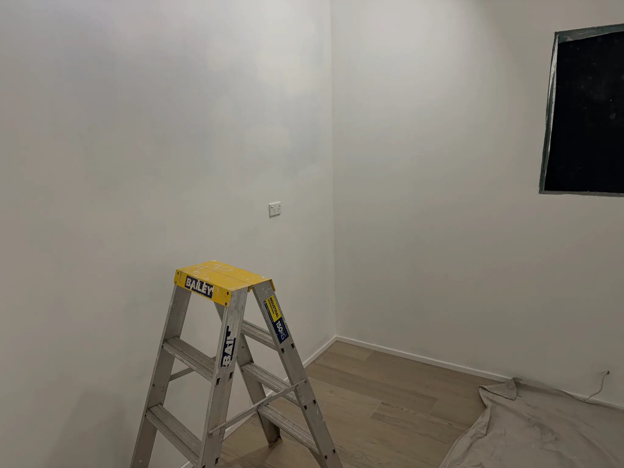Cambridge Park — the garage conversion during works