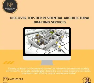 Residential architectural drafting services , Accurate and detailed plans , Customized designs , Project management , Initial consultation