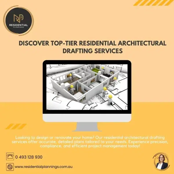 Residential architectural drafting services , Accurate and detailed plans , Customized designs , Project management , Initial consultation